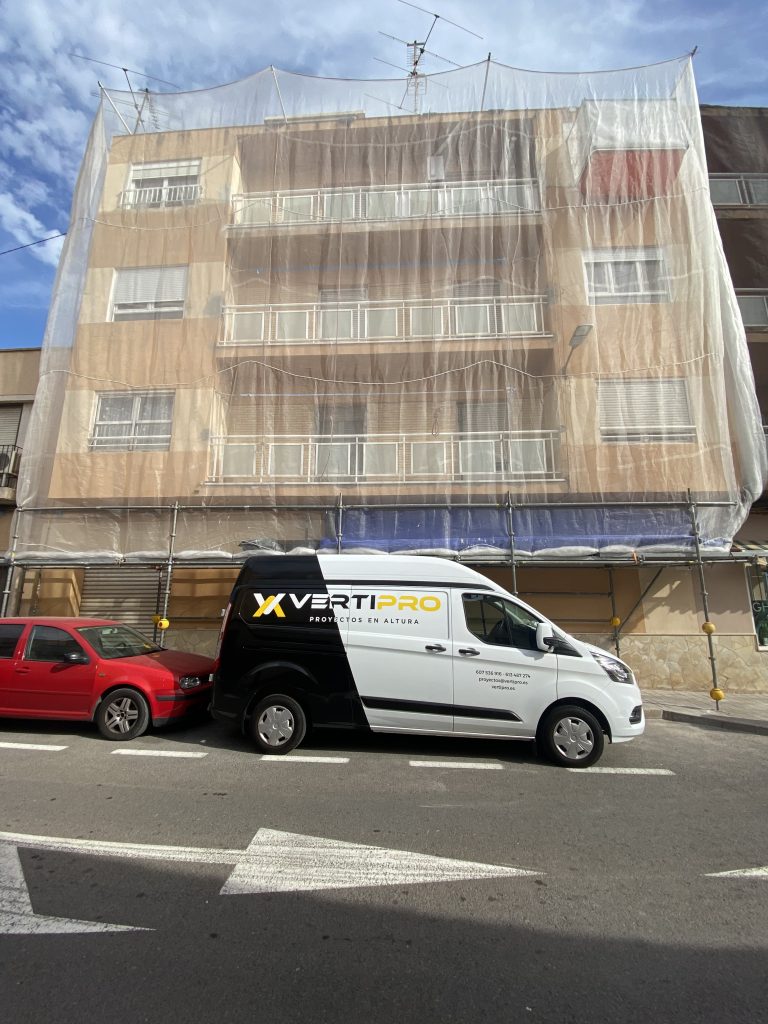 Vertipro Trabajos en Altura Rehabilitación de Edificios